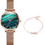 OLEVS Rose Gold Starry Sky Quartz Watch - 200363144 Steel-Green Dial / United States Find Epic Store