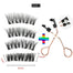 2 Pairs of 4 Handmade Natural Magnetic Eyelashes - 200001197 Find Epic Store