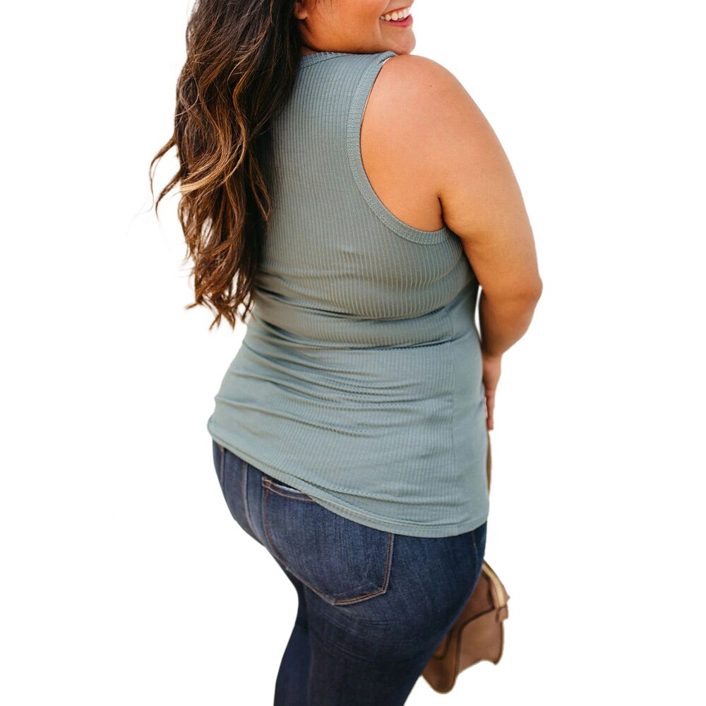 4XL Plus Size Sleeveless Tank Top - 200000790 Find Epic Store