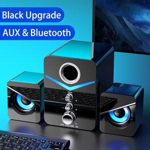 ZK50 Computer Speakers Wired Loudspeaker Bass Subwoofer AUX Audio Home Theater Bluetooth Music Player Speaker PC Laptop SoundBox - 518 United States / F Find Epic Store