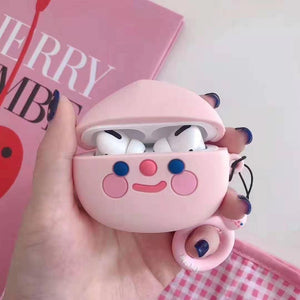 For Airpods Pro Case Cute Anime Cartoon Lucky Cat for Airpods 2 Cover Soft Rechargeable Headphone Cases Protector Silicone - 200001619 United States / peach pro Find Epic Store