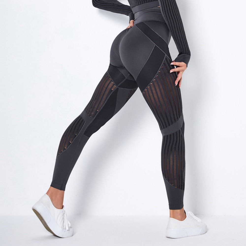 2 Pieces Seamless Sports Sets - 200002143 Black pant 2 / S / United States Find Epic Store