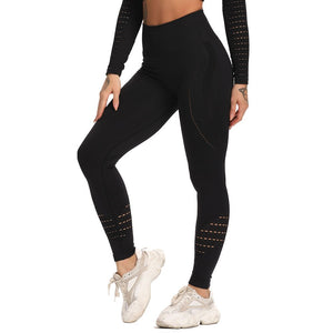 2 Pieces Seamless Sports Sets - 200002143 Black pant 1 / S / United States Find Epic Store
