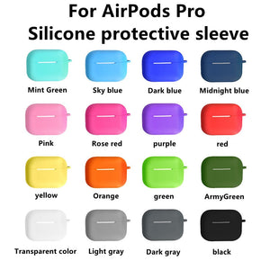 Silicone for Apple airpods pro Airpods 3 Cases protector Bluetooth headset silicone protector shell Accessories for airpods Case - 200001619 Find Epic Store