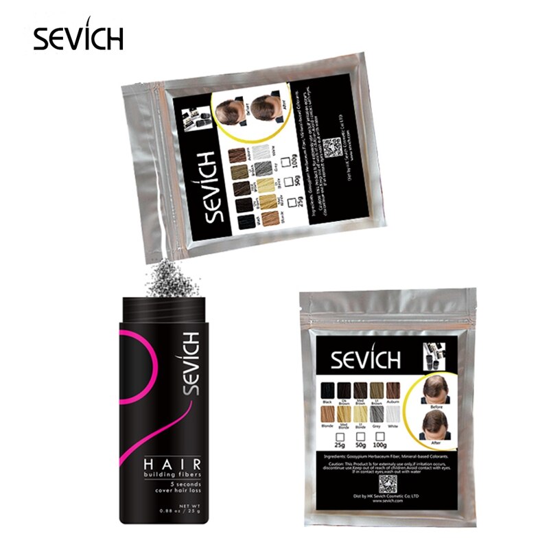 Sevich 10 Color 1000g Refill Bags Salon Regrowth Keratin Hair Fiber Thickening Hair Loss Conceal Styling Powders Extension - 200001174 Find Epic Store