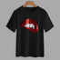 Plus Size Red Lip Print T-Shirt - 200000791 Find Epic Store