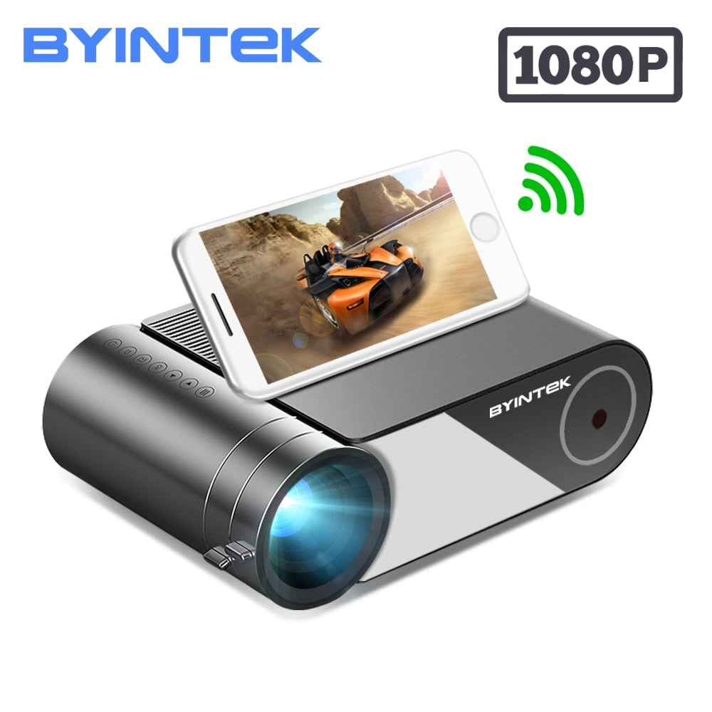 BYINTEK K9 Mini 720P 1080P LED Portable Micro Home Theater Projector Beamer(Optional Multi-Screen For iPhone iPad Phone Tablet) - 2107 Find Epic Store