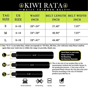 Waist Shaper Trainer Trimmer Latex Rubber Belt Body Shaper Neoprene Waist Belt Sweat Premium Waist Cincher Fajas - 0 Find Epic Store