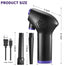 Portable Cordless Air Duster USB Rechargeable Handheld Deep Cleaning Tool for Computer Laptop Keyboard Electronics for Camera - 708022 Find Epic Store