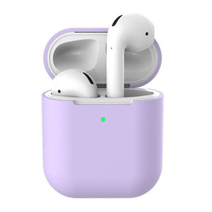 Silicone for airpods 2 generation headset Accessories protector shell anti-fall soft Suitable for Apple airpods 2 Case cover - 200001619 United States / Lavender Find Epic Store