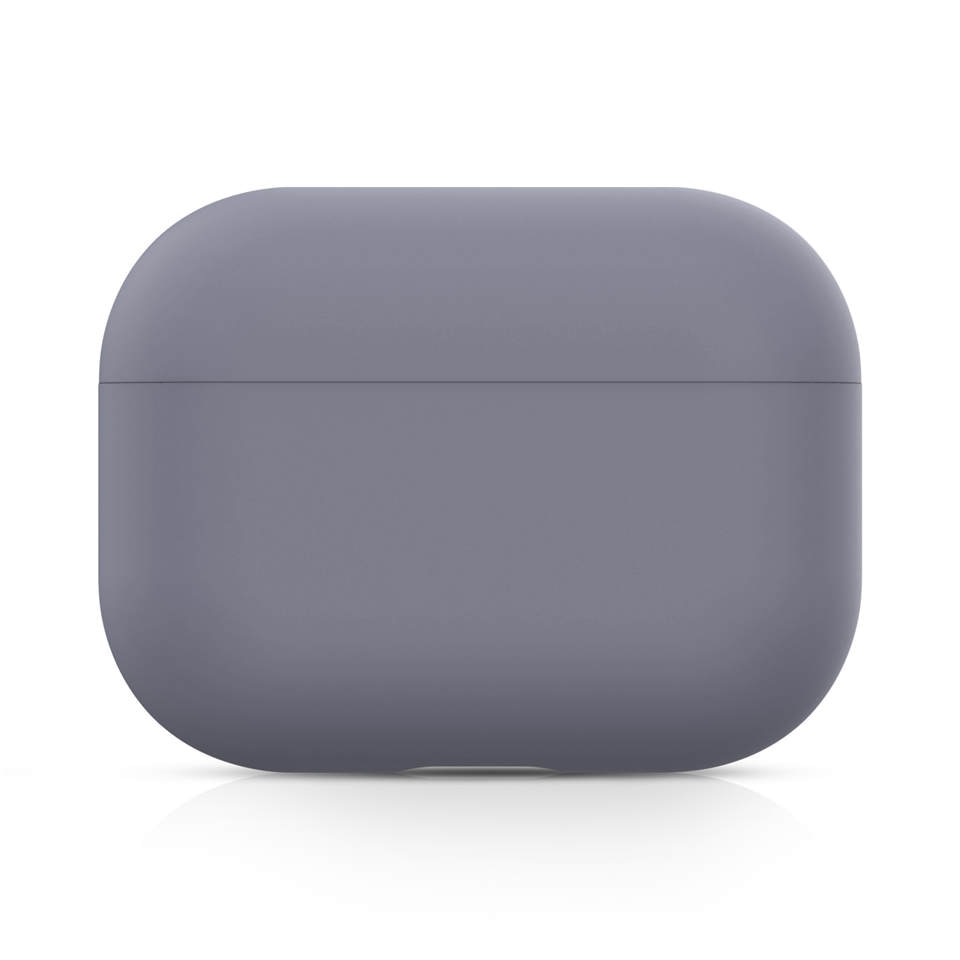 For Airpods Pro case silicone Ultra-thin 360-degree all-inclusive protection soft shell For Airpods Pro 3 cases - 200001619 United States / Lavender Grey Find Epic Store