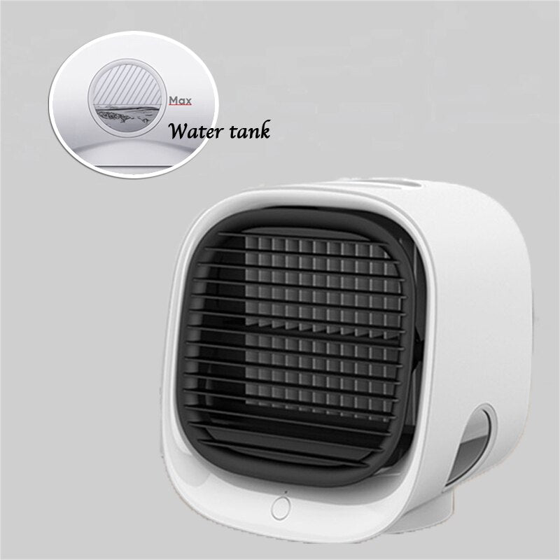 300ml Air Cooler Fan Mini Desktop Air Conditioner USB Portable Circulator Cooler Purifier Humidification For Office Bedroom 2021 - 618 Find Epic Store