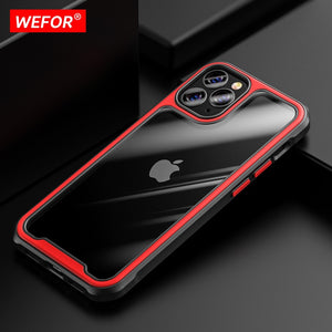 For iPhone 12 Pro Max Case, PC TPU Ultra Hybrid Comfort-grip Cell Phone Cases Protective Case Cover Support Wireless Charging - 380230 for iPhone 12 Mini / Red / United States Find Epic Store