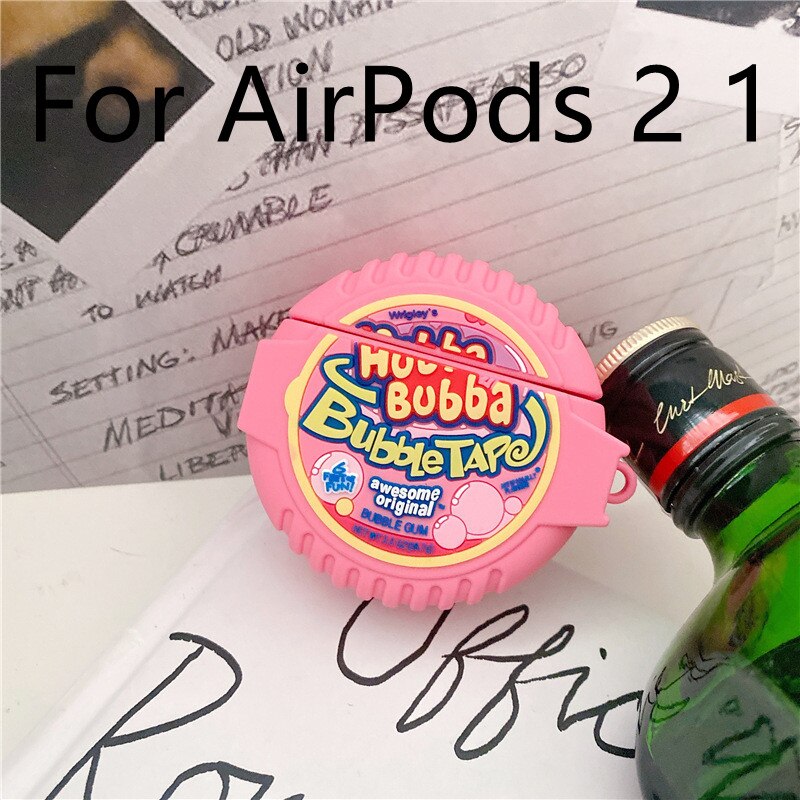 Hot Kinder chocolate For Airpod 2/1 Case 3D Cute Fun Cartoon Fashion Funny Character Design for Airpods 2/1 Pro Cases Drink Case - 200001619 United States / For AirPods 2 1 5 Find Epic Store