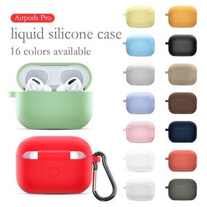 Suitable for Apple AirPods Pro Bluetooth headset silicone protector cover 2.5mm thick anti-drop Case for AirPods Pro Case - 200001619 Find Epic Store