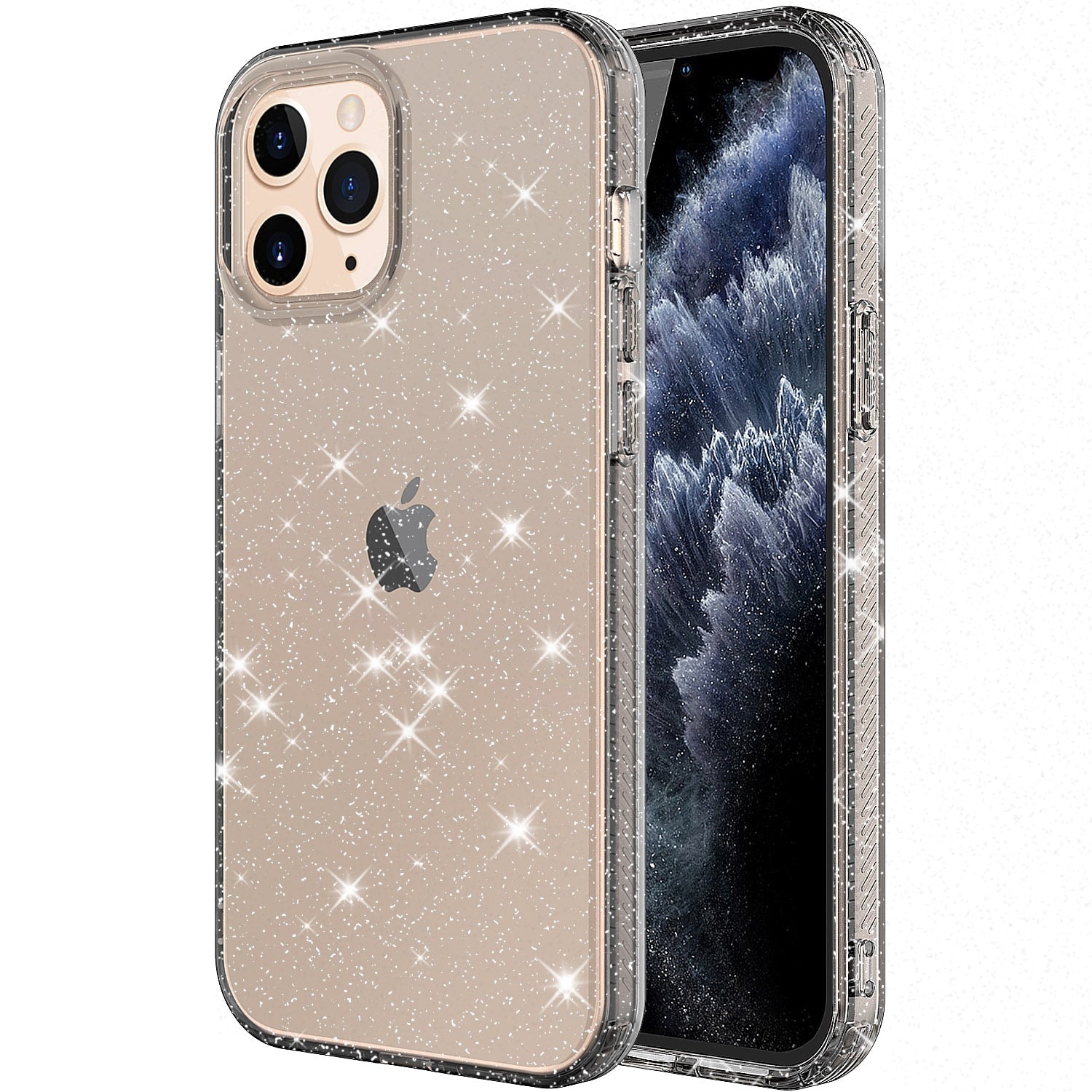 Glitter Case For Apple iPhone 12 Mini Case iPhone 12 Pro Max 5G Cover Clear Matte Anti-fall for iPhone 12 Pro - 5G - 380230 for iPhone 12 Mini / Gray / United States Find Epic Store