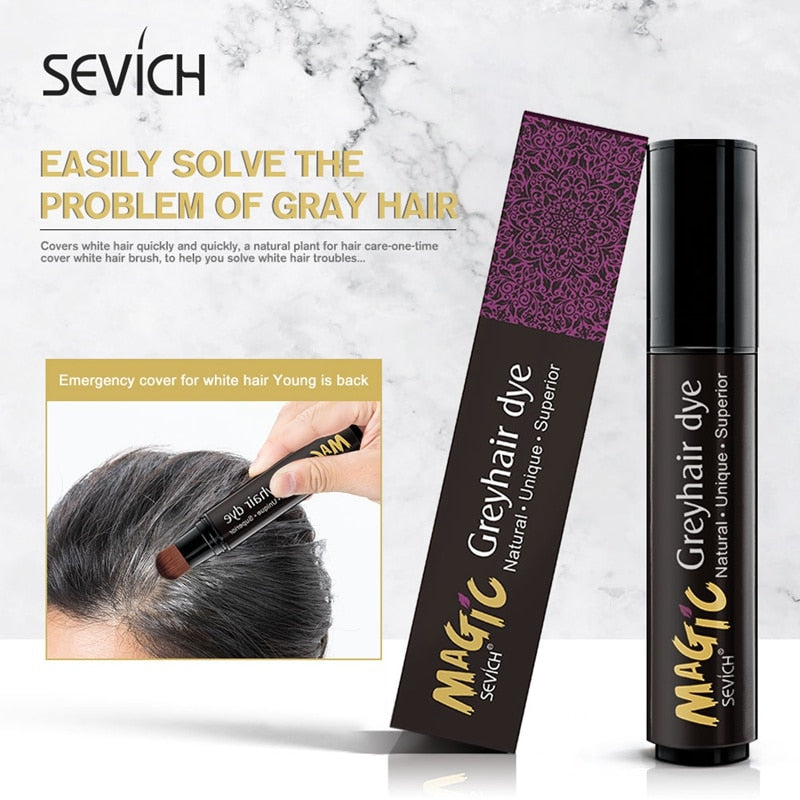 Sevich 20ml Temporary Hair dye pen 3 Colors Instant Hair Color Modify Lequid Stick One-Time Cover Up White Hair Color - 200001173 Find Epic Store