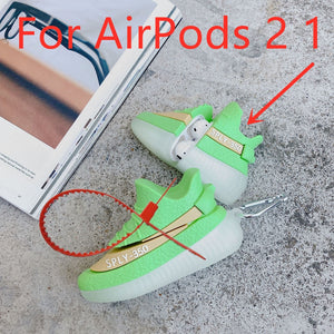 Silicone For airpods 1/2 protector Cover 350 Cute coconut shoes earphone Accessories for Apple AirPods Pro Case Street fashion - 200001619 United States / for AirPods 2 1 8 Find Epic Store