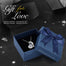 Charming Heart Pendant with Crystal Silver Color - 100007321 Black in box / United States Find Epic Store