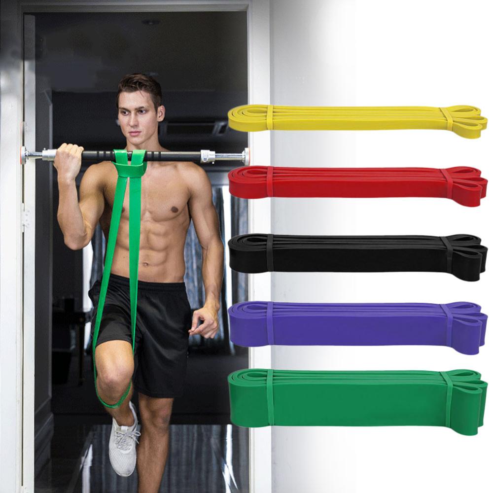 2080MM Super Long Resistance Bands Workout Rubber Gym Expander CrossFit Power Lifting CrossFit Strengthen Muscle Equipment Unsex - 200001973 Find Epic Store