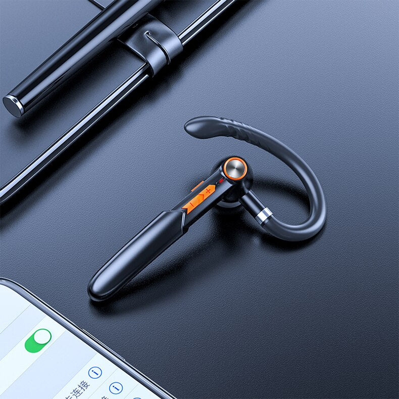 ZK40 2020 ME-100 5.0 Button+ Touch Control Bluetooth Earphone Wireless Headphones Single Business Earphone Noise Reduct Headset - 63705 A / United States Find Epic Store