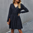 Mini V neck Casual Dress - 200000347 Find Epic Store