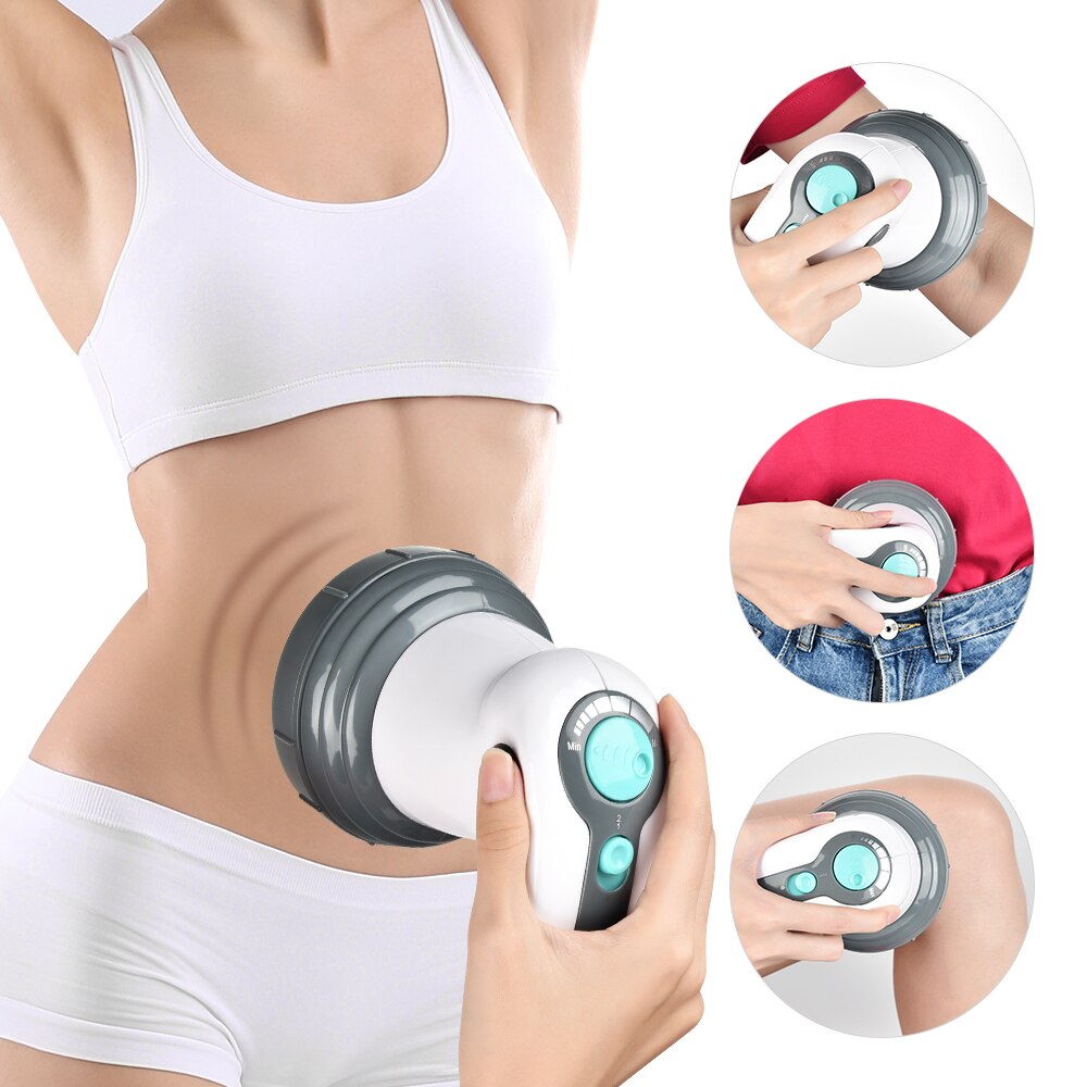 Electric 3D Body Massager Adjustable Full Body Slimmer Weight Loss Roller Anti-Cellulite Control Device Health Care Device - 201222206 Find Epic Store