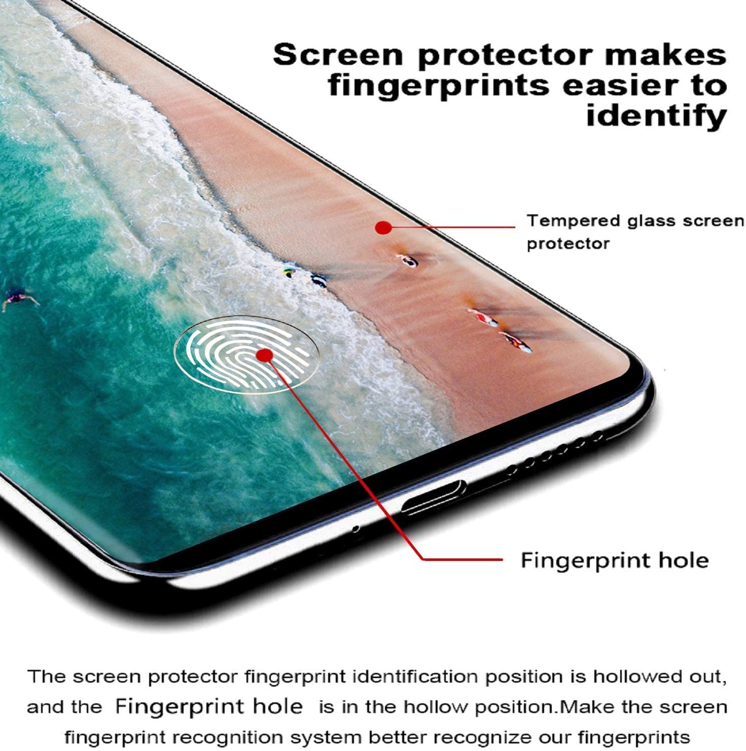 Diamonds Hard for Samsung Galaxy S20 Ultra S10 5G S10e S9 S8 Screen Protector, Clear Tempered Glass Screen Protector Film - 380230 Find Epic Store