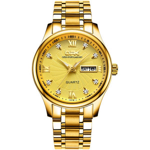 OLEVS Top Original Men's Watch - 200034143 full gold / United States Find Epic Store