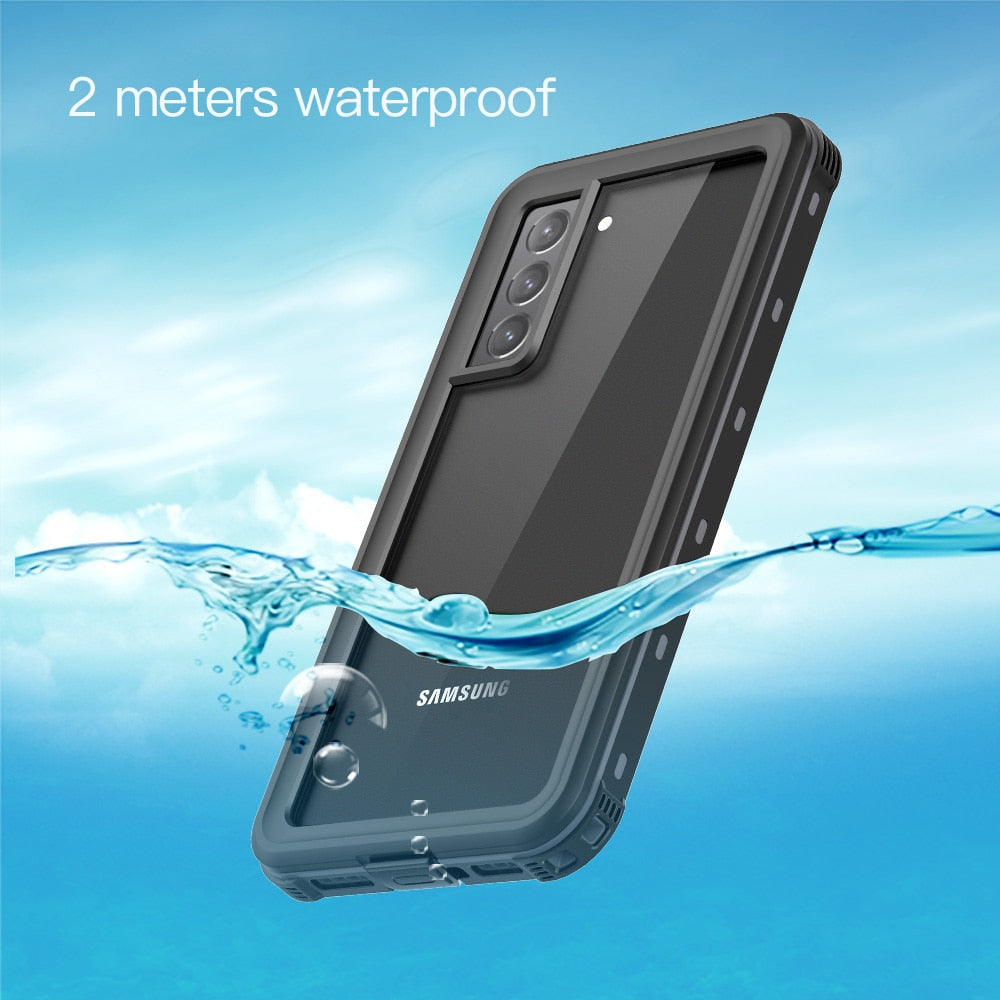 Diving Swim Dust proof Case For Samsung Galaxy S21 Ultra Plus Case IP68 Waterproof Full Cover For Samsung S21 Ultra 360 Protect - 380230 Find Epic Store