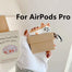 For Apple AirPods Pro 2 1 Case Luxury Cover Cat Cute Earphone Accessories Protector with keychain For funny AirPods Pro 2 1 Case - 200001619 United States / For AirPods Pro Find Epic Store