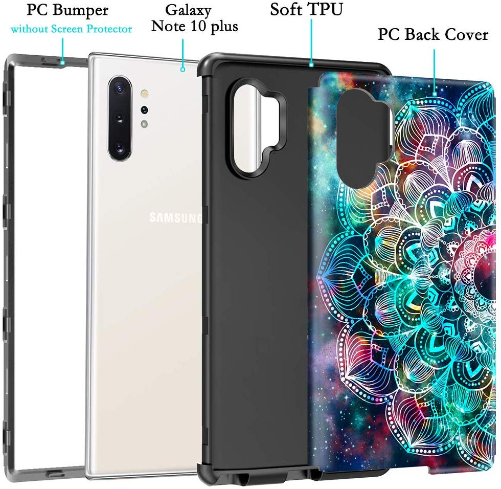 For Samsung Galaxy S9 S10 Plus Note 10 Note 9 Case, 360 Full Body Coverage Hard PC+Soft Silicone TPU 3in1 Shockproof Cover - 380230 Find Epic Store