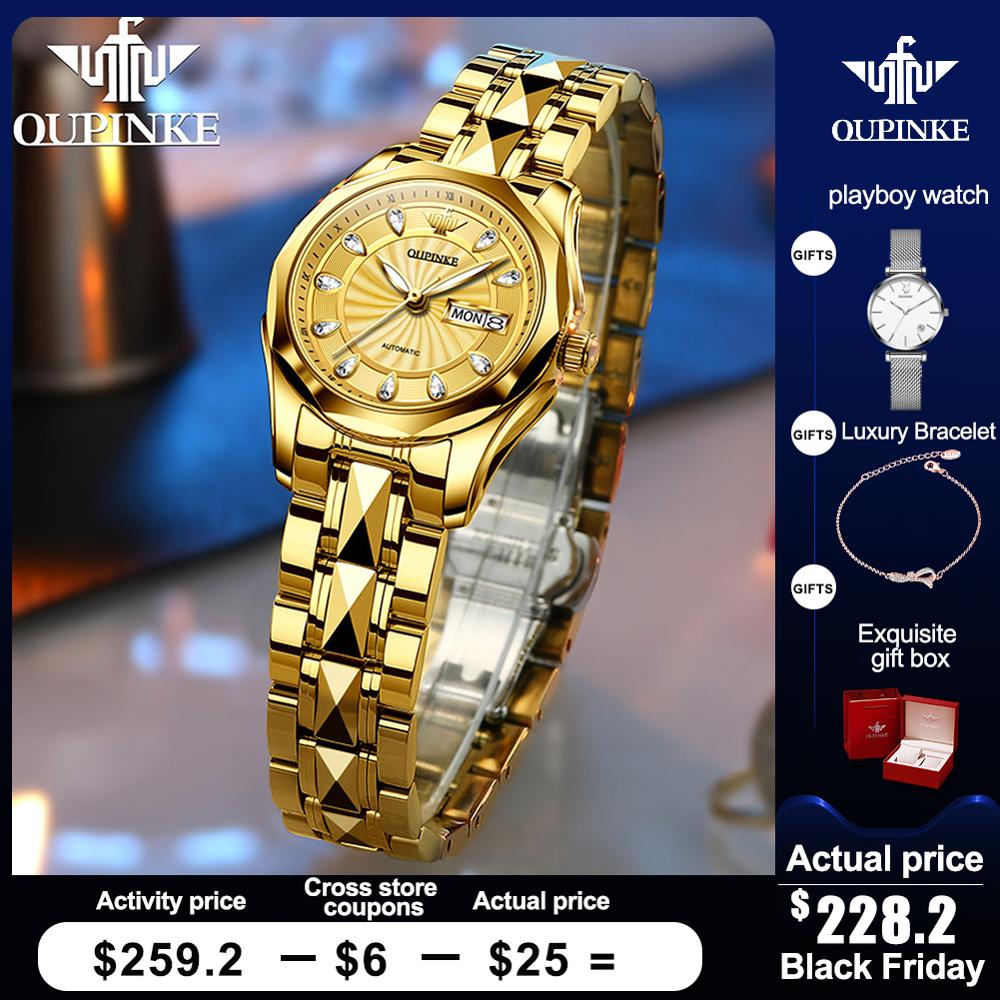 OUPINKE Sword-Shaped Pointer Automatic Mechanical Luxury Watch - 200363143 Find Epic Store