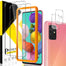 [2+2 Pack] for Samsung Galaxy A22 A12 A32 A42 A52 A72 A21S A51 A71 5G - Tempered Glass Screen Protector + Camera Lens Protector - 200002107 Find Epic Store