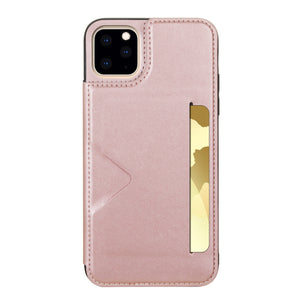 Leather Wallet Card Slot with Photo Hard Back Cover Case for iPhone 6/6s/6 Plus/7/7 Plus/8/8 Plus/X/XR/XS/XS Max/11/11 Pro/11 Pro Max/12/12 Pro/12 Mini/12 Pro Max - 380230 for iPhone12 / Pink / United States Find Epic Store