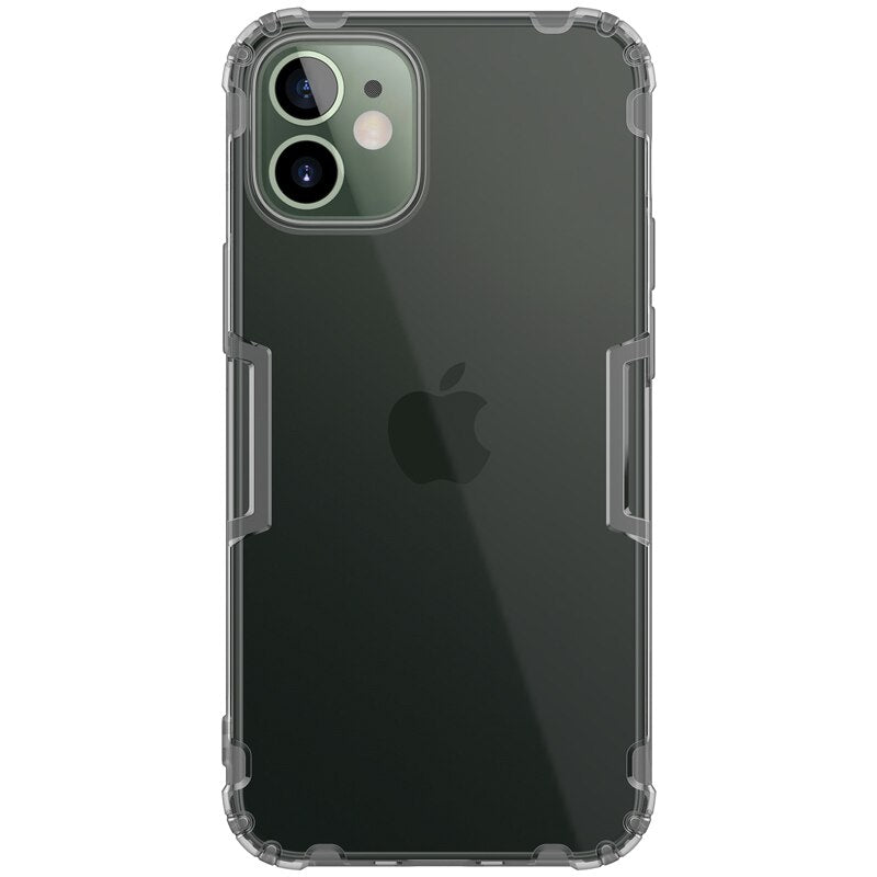 For Apple iPhone 12 Pro Max (2020) Case, NILLKIN Nature TPU Transparent Clear Soft Back Cover Case for iPhone 12 (2020) - 380230 for iPhone 12 Mini / Gray / United States Find Epic Store