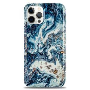 For iPhone 12 Pro Max Case, Gold Sparkle Glitter Marble Slim Shockproof Flexible Bumper TPU Soft Case Rubber Silicone Cover Case - 380230 for iPhone 12 / Blue / United States Find Epic Store