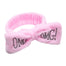 OMG Letter Coral Fleece Wash Face Bow Hairbands For Women Girls Headbands Soft Warm Head-wear Hair Bands Turban Hair Accessories - Headband G / United States Find Epic Store