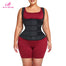 9 Steel Boned Waist Trainer Corset Vest Women Body Shaper Tummy Control Cincher Latex Hourglass Underbust Weight Loss Belt - 31205 Find Epic Store