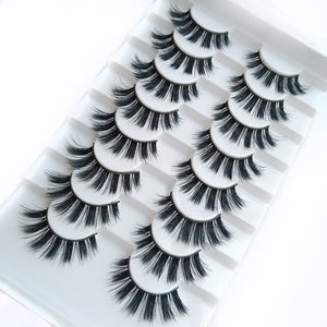 8 pairs of handmade mink eyelashes 5D eyelashes extensions - 200001197 0.07mm / 5D-36 / United States Find Epic Store