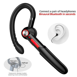 ZK40 2020 ME-100 5.0 Button+ Touch Control Bluetooth Earphone Wireless Headphones Single Business Earphone Noise Reduct Headset - 63705 Find Epic Store