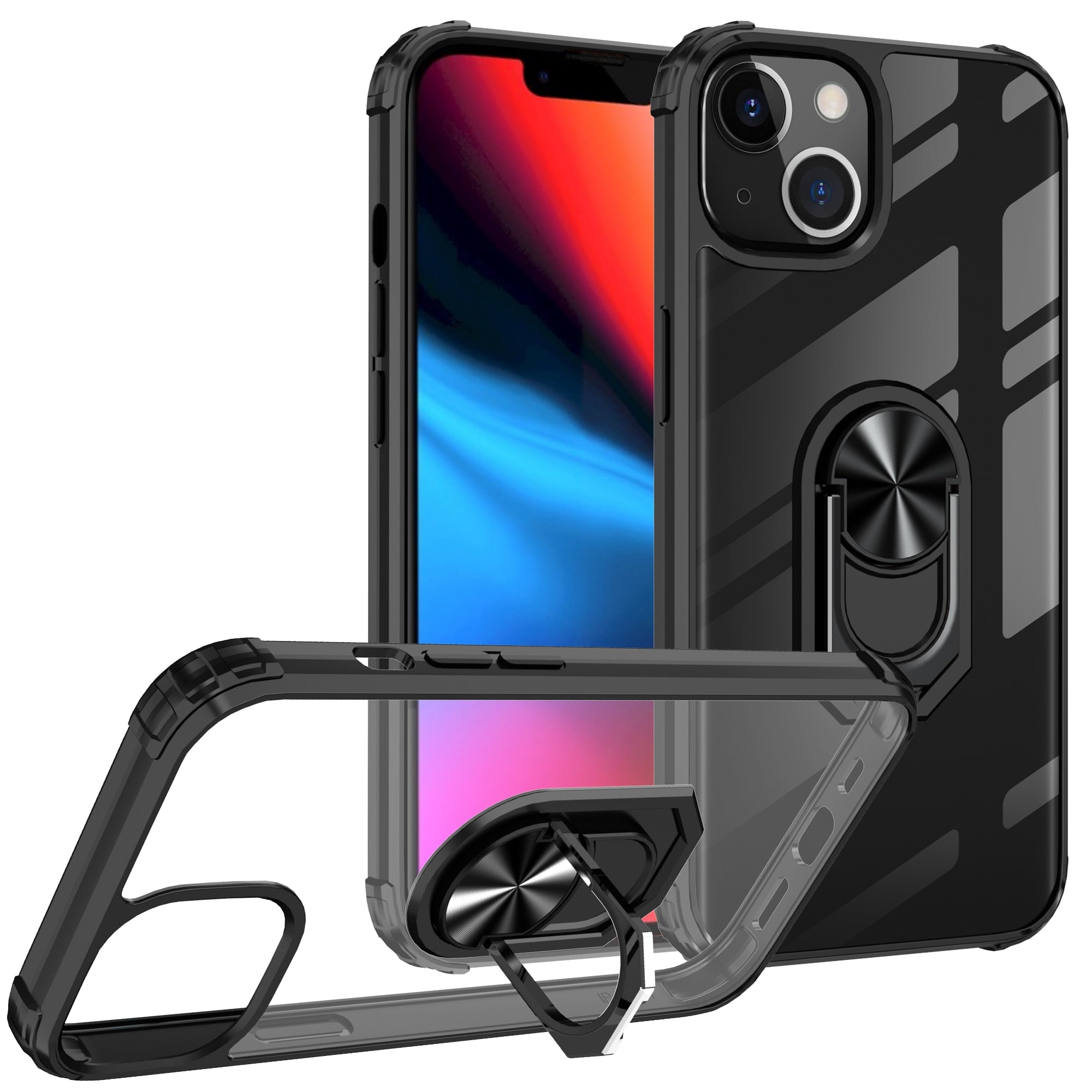 Crystal Clear for iPhone 13, iPhone 13 Pro Max Case Clear Soft Slim Fit Transparent Silicone Flexible Shockproof Bumper Cover - 380230 Find Epic Store