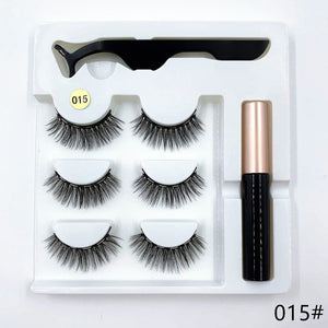 3 Pairs Magnetic Eyelashes And Eyeliner Set - 201222921 015 / United States Find Epic Store