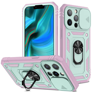 Case for iPhone 13 Pro Max 13 Pro Case with Magnetic Ring Kickstand and Camera Cover, Military Grade Shockproof Protective Case - 0 for iPhone 13 ProMax / Green Pink / United States Find Epic Store