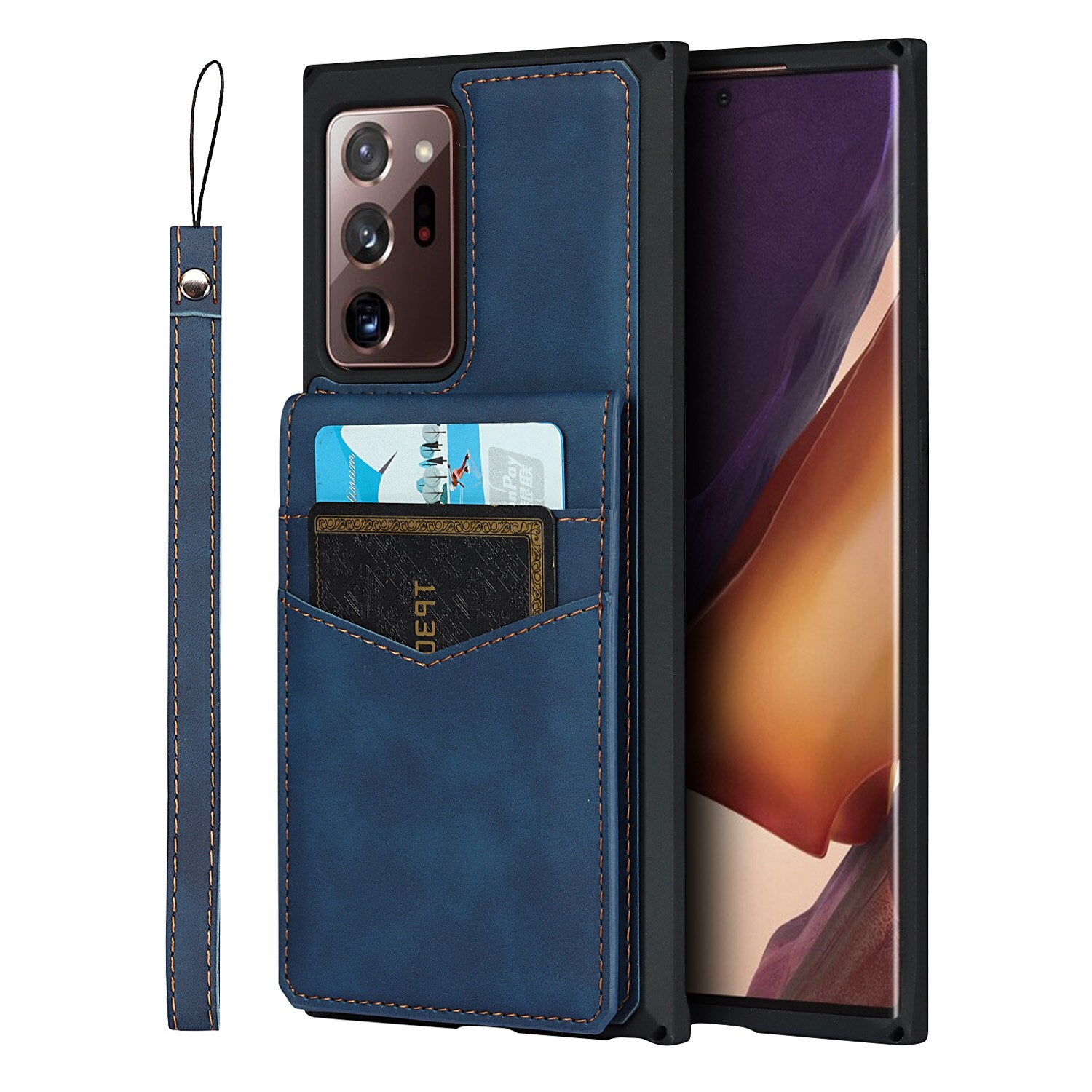 Flip Leather Case for Samsung Galaxy S20 FE A71 A51 A10s S10E S10 Plus A81 Note 20 Ultra Note 10 lite Wallet Cover Cases - 380230 For Samsung S20 FE / Blue / United States Find Epic Store