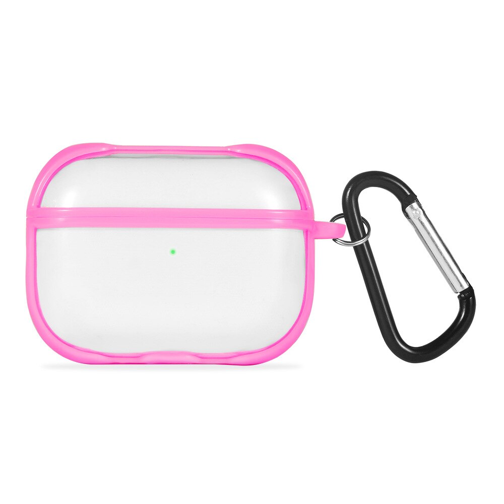 Case for AirPods Pro Case Transparent Cases Keychain Earphone Accessories [Fingerprint Resistant Matte Surface] for AirPods Case - 200001619 United States / Rose red Find Epic Store