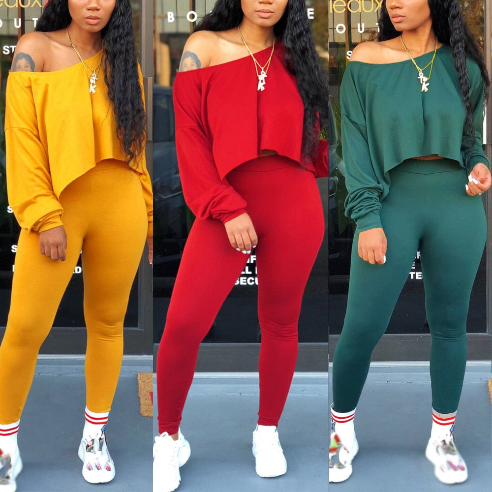 Women 2 Piece Seamless Tracksuit - 201530602 Find Epic Store