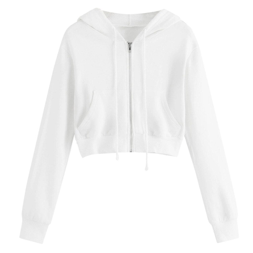 Solid Long Sleeve Zipper Pocket Shirt - 200000791 white / S / United States Find Epic Store