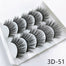 5 pairs 3d mink lashes handmade 3d lashes natural eye lashes makeup lashes extension - 200001197 3D-51 / United States Find Epic Store