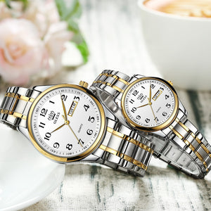OLEVS Lovers Couple Luxury Quartz Wrist Watches - 200362143 Find Epic Store